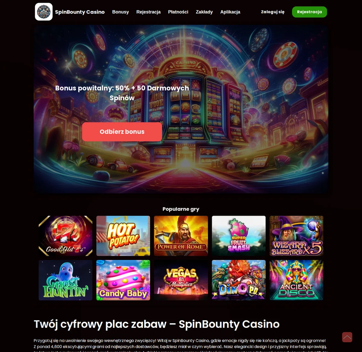 SpinBounty Casino
